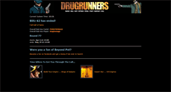 Desktop Screenshot of drugrunners.net