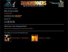 Tablet Screenshot of drugrunners.net